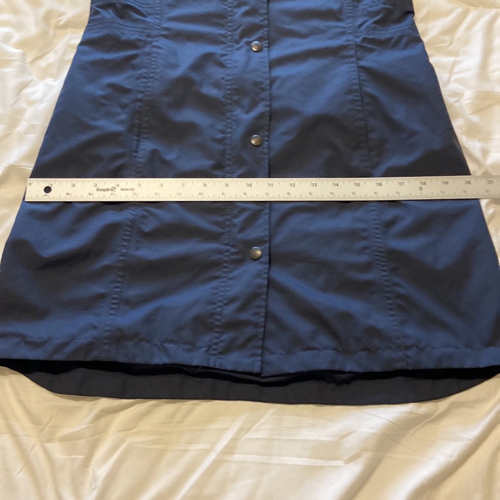 I Spiewak & Sons Womens SZ Med Utility/Rain Jacket w/hood Navy, EC, Durable! - Picture 11 of 17